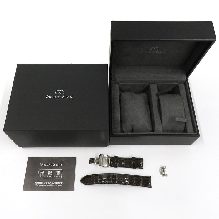 ORIENT
M34 F8 Hand Winding Skeleton
With Box and Warranty Card