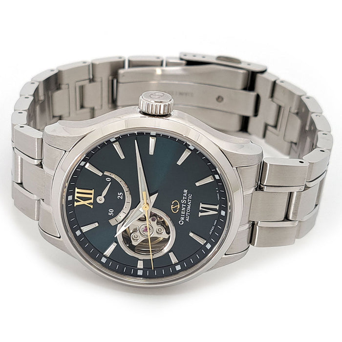 ORIENT 
オリエントスター コンテンポラリー セミスケルトン パワーリザーブ 
箱ギャラ付