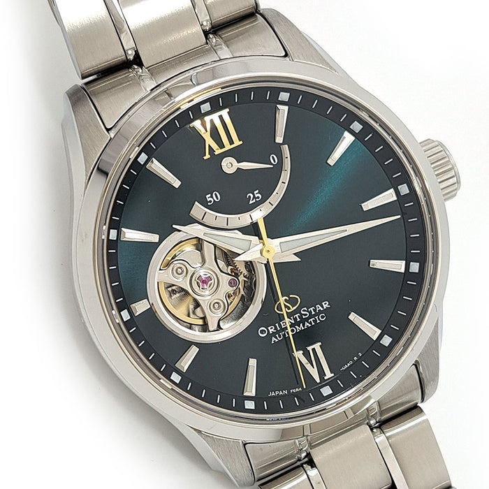 ORIENT 
オリエントスター コンテンポラリー セミスケルトン パワーリザーブ 
箱ギャラ付