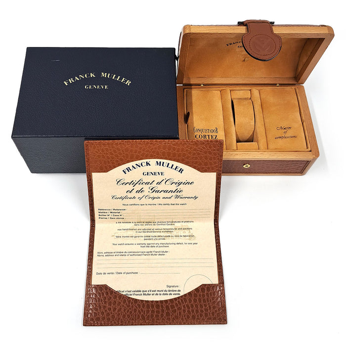 FRANCK MULLER 
コンキスタドール コルテス 
箱ギャラ付