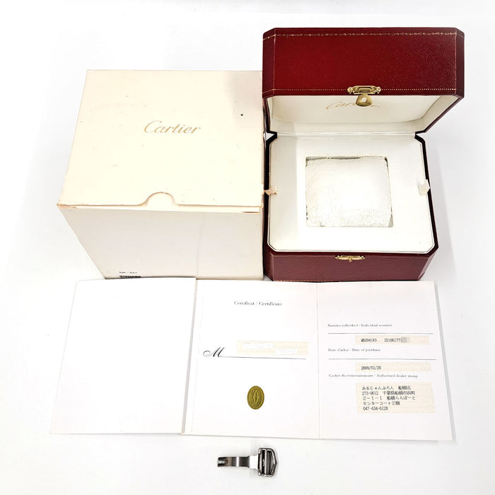 CARTIER 
ロードスター LM 
箱ギャラ付