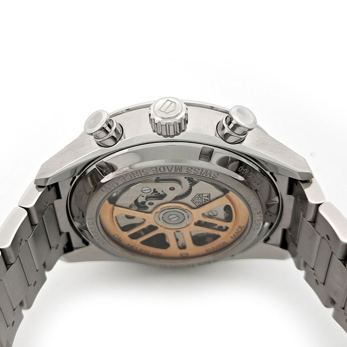 TAG HEUER 
カレラ キャリバー ホイヤー02 クロノグラフ 
箱ギャラ付