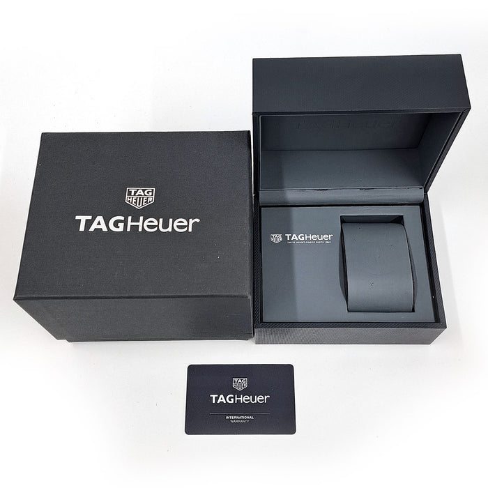 TAG HEUER 
カレラ キャリバー ホイヤー02 クロノグラフ 
箱ギャラ付
