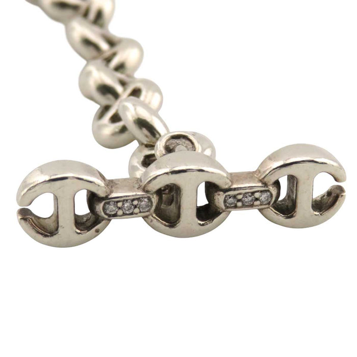 HOORSENBUHS 
シルバー 
5MM OPEN-LINK BRACELET オープンリンク ブレスレット