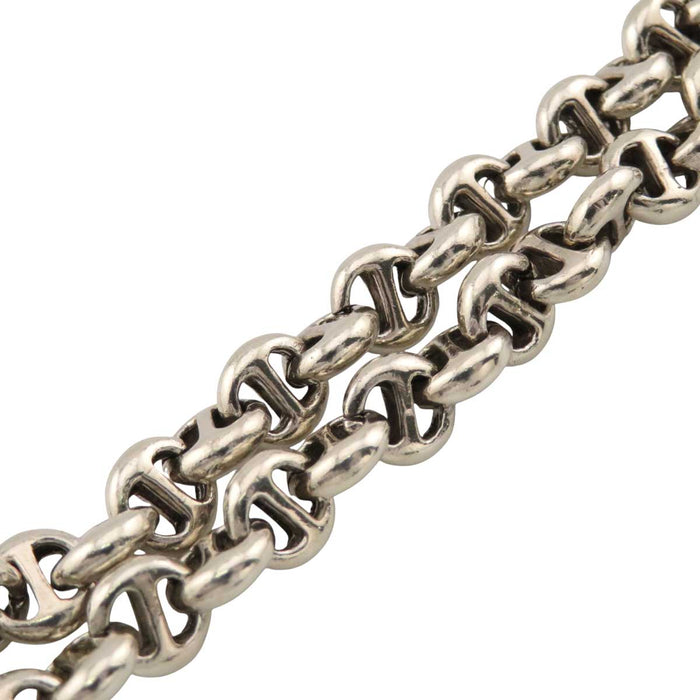 HOORSENBUHS 
シルバー 
5MM OPEN-LINK BRACELET オープンリンク ブレスレット