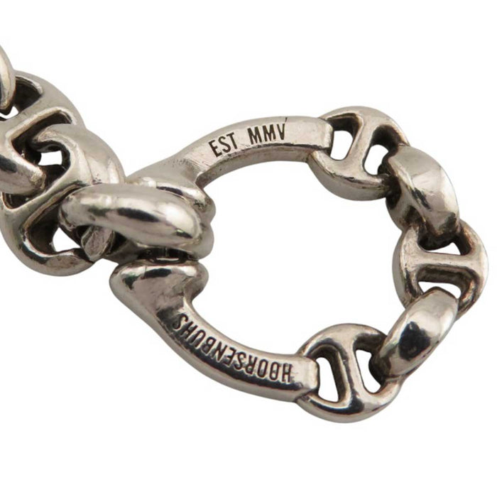 HOORSENBUHS 
シルバー 
5MM OPEN-LINK BRACELET オープンリンク ブレスレット