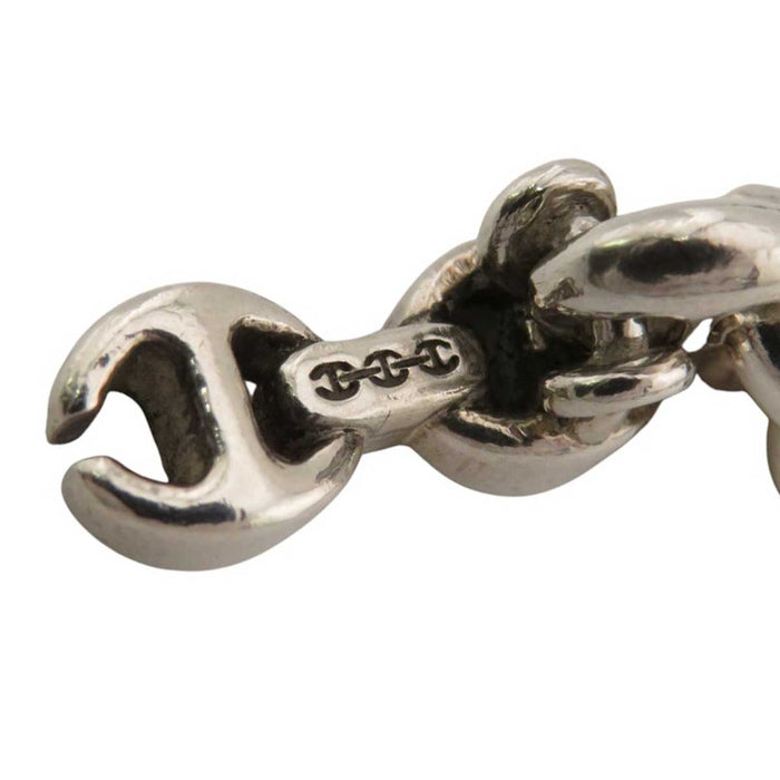 HOORSENBUHS 
シルバー 
5MM OPEN-LINK BRACELET オープンリンク ブレスレット