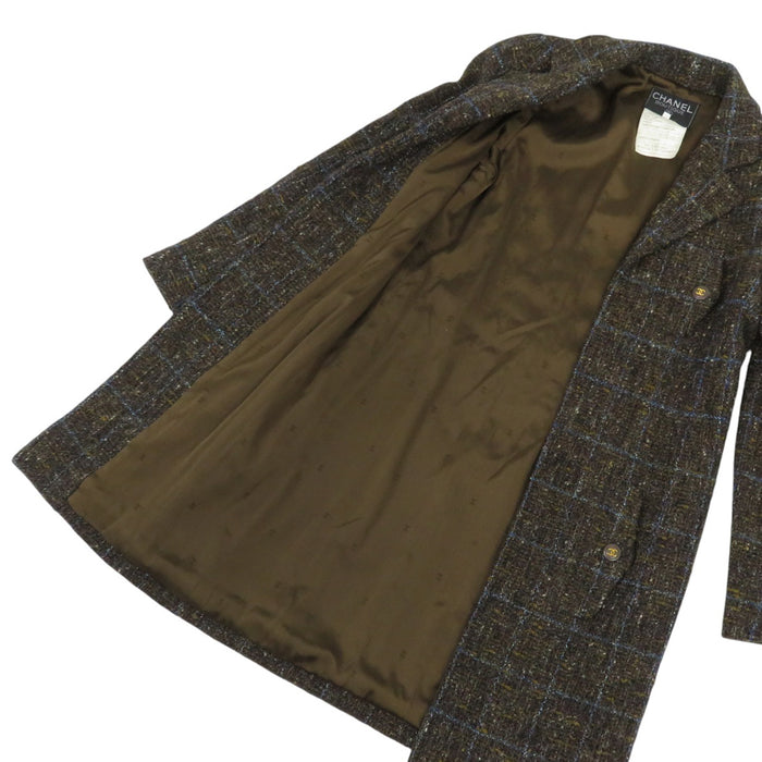 CHANEL
COCO CC Coco Button Wool 94A
Coco Mark Vintage Tweed Setup