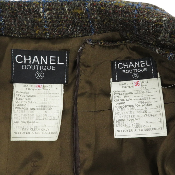 CHANEL
COCO CC Coco Button Wool 94A
Coco Mark Vintage Tweed Setup