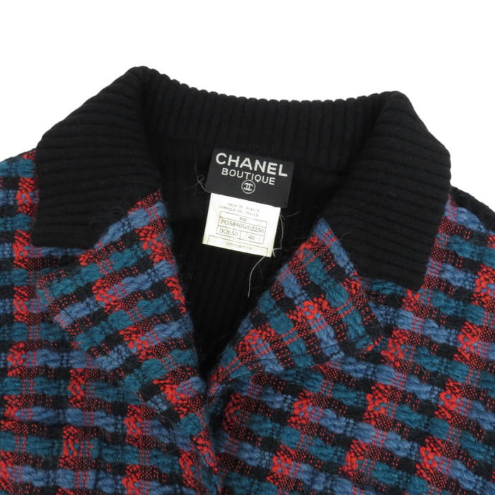 CHANEL 
95A COCO CC ココボタン ヴィンテージ 
ココマーク ツイード アンサンブル