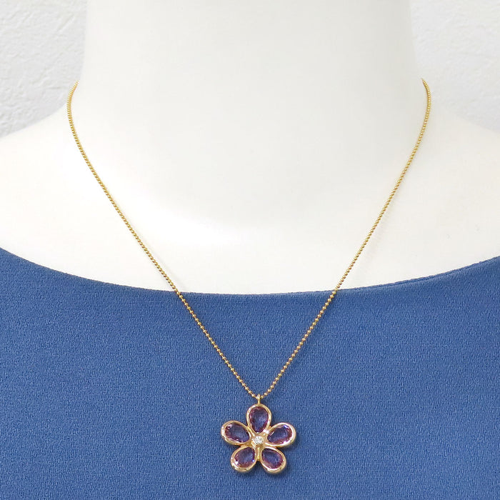 TIFFANY&Co. 
ガーデンフラワー ネックレス