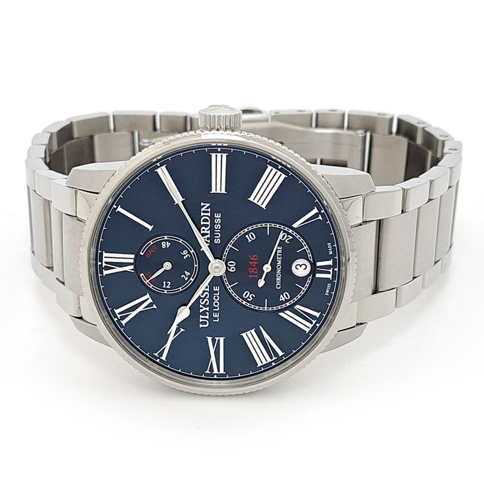 Ulysse Nardin 
マリーン トルピユール 
箱ギャラ付