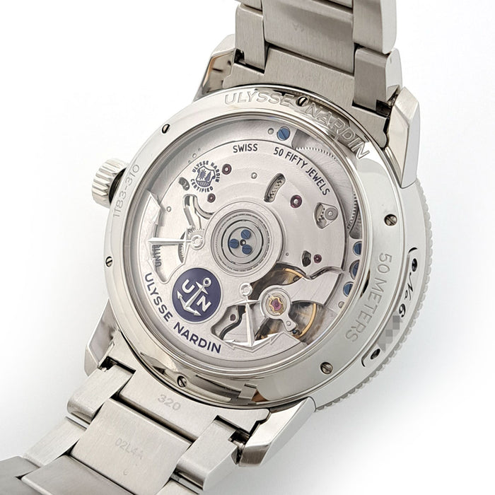 Ulysse Nardin 
マリーン トルピユール 
箱ギャラ付