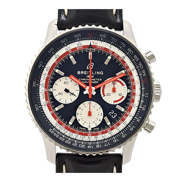 BREITLING
Chronographe Navitimer Édition Swissair
Avec boîte et garantie