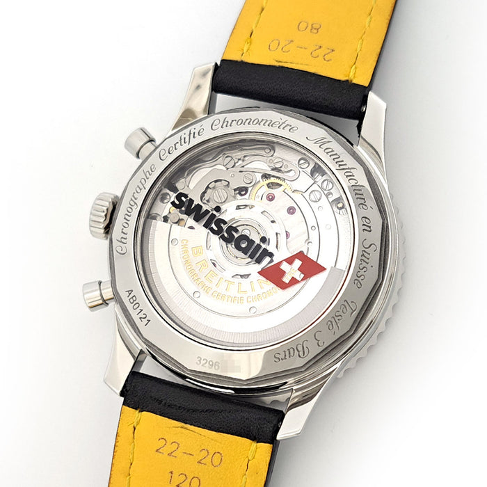 BREITLING
Chronographe Navitimer Édition Swissair
Avec boîte et garantie