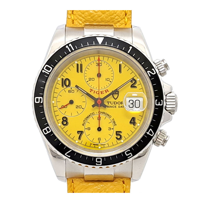 TUDOR 
クロノタイム タイガー イエローダイヤル Overhauled