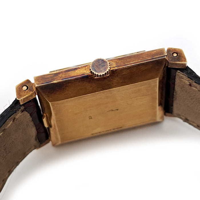 Boucheron 
スクエア ボルドーダイヤル 
箱付