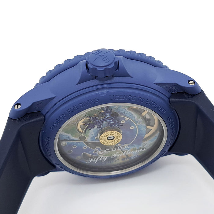 Blancpain 
ブランパン×スウォッチ フィフティ ファゾムス 
箱ギャラ付