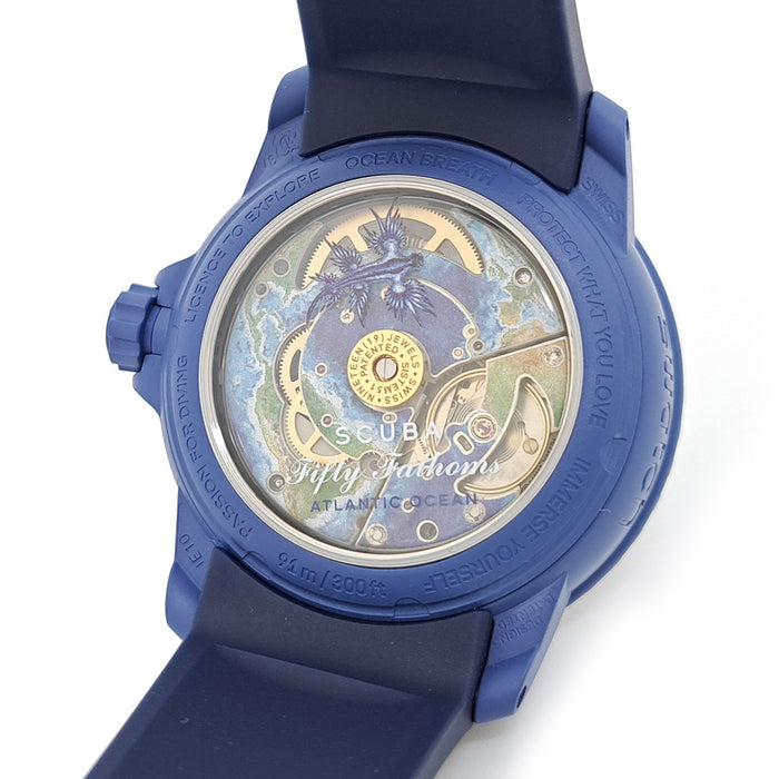 Blancpain 
ブランパン×スウォッチ フィフティ ファゾムス 
箱ギャラ付