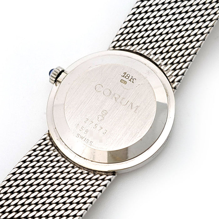 CORUM 
ラウンド 孔雀羽ダイヤル