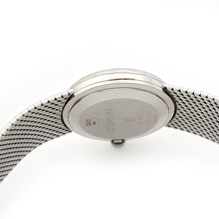 CORUM 
ラウンド 孔雀羽ダイヤル