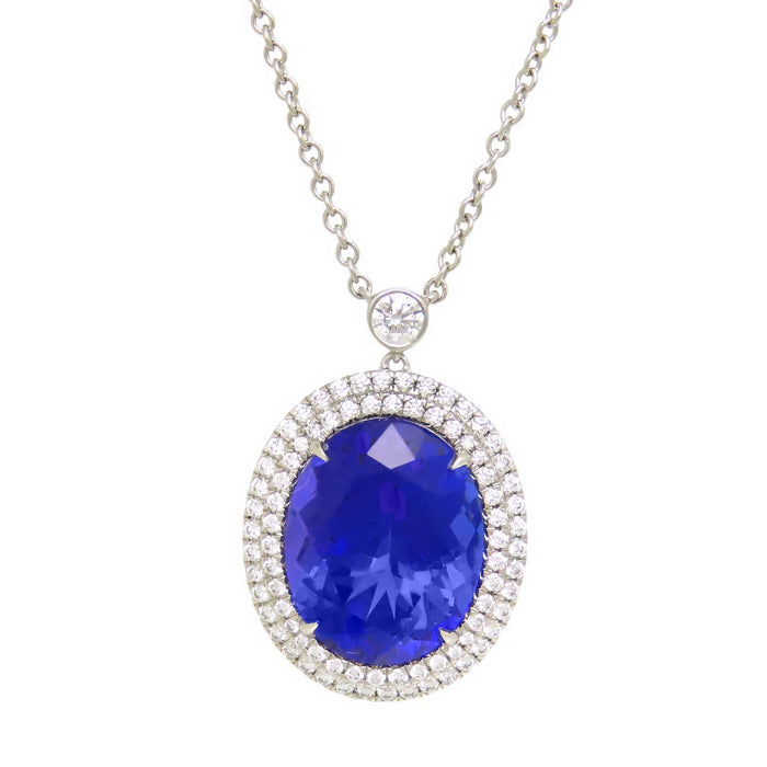 TIFFANY&Co. 
ソレスト タンザナイト ダイヤモンド ネックレス