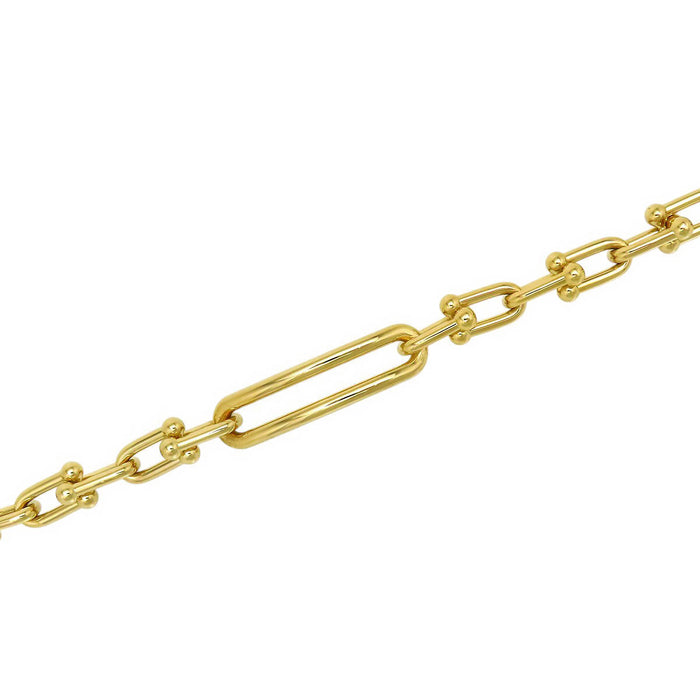 TIFFANY&Co. 
Braccialetto a catena hardware