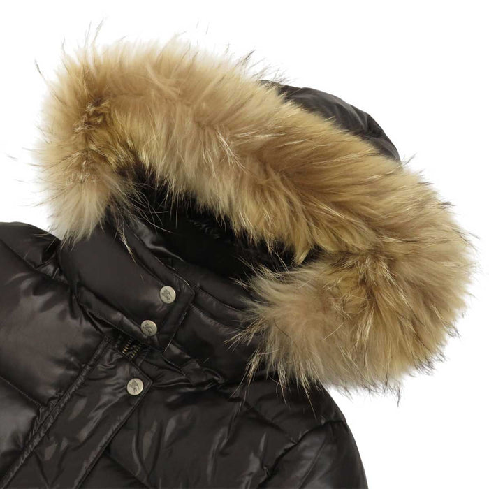 BURBERRY
Lining Check Pattern Hood Logo Embroidery Nylon
Fur Down Jacket
BLUE LABEL