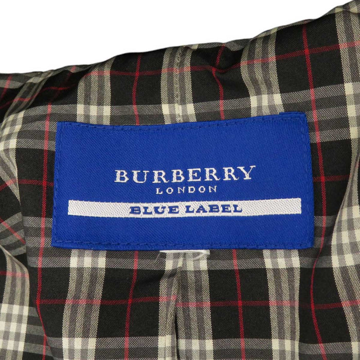 BURBERRY
Lining Check Pattern Hood Logo Embroidery Nylon
Fur Down Jacket
BLUE LABEL