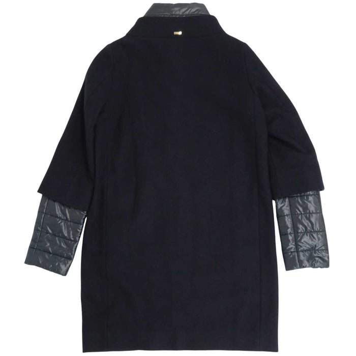 Herno 
ウール レイヤード 
デタッチャブル パネルコート