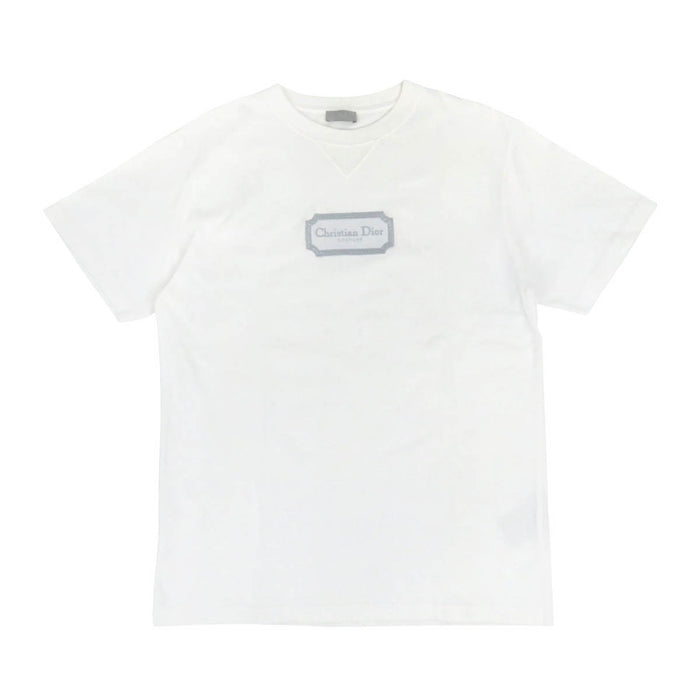 Dior 
刺繍 コットン 
ロゴ エンブロイダリー Tシャツ 
ディオールオム