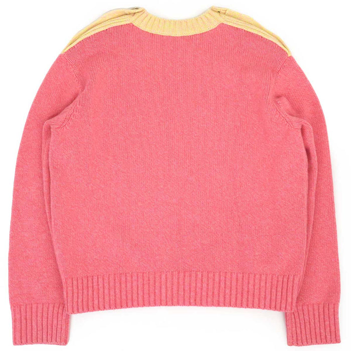 CHANEL 
COCO CC ココボタン 
ココマーク ロゴ プルオーバー カシミヤ ニット