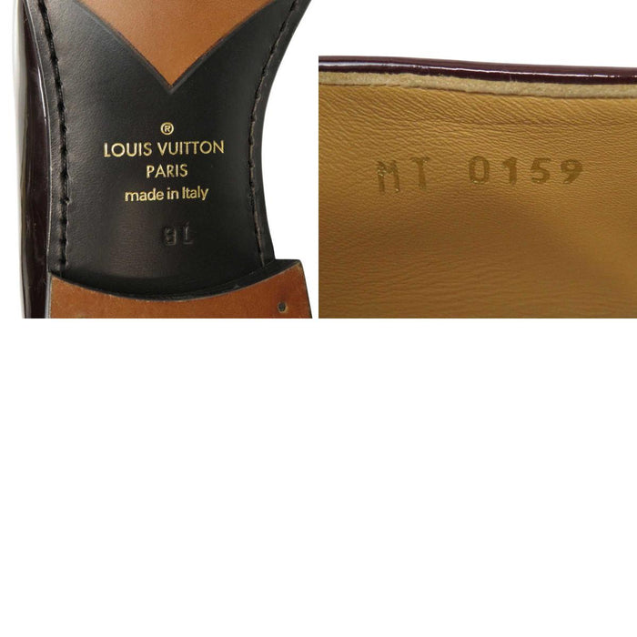 LOUIS VUITTON 
LVサークル ロゴ パテトントレザー 
クラブ ライン ローファー 
モノグラム