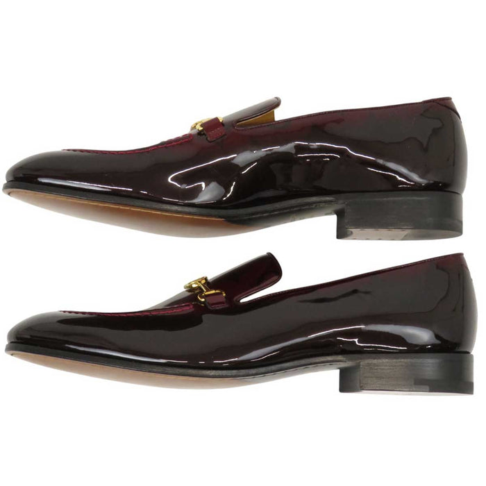 LOUIS VUITTON 
LVサークル ロゴ パテトントレザー 
クラブ ライン ローファー 
モノグラム