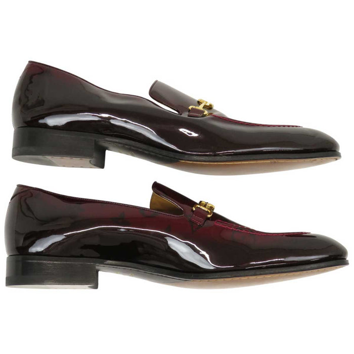 LOUIS VUITTON 
LVサークル ロゴ パテトントレザー 
クラブ ライン ローファー 
モノグラム