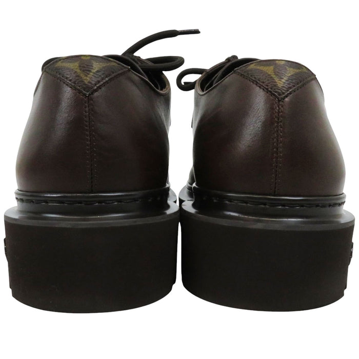 LOUIS VUITTON 
LV レースアップ レザー 
レンジャーライン モノグラム ダービーシューズ 
モノグラム