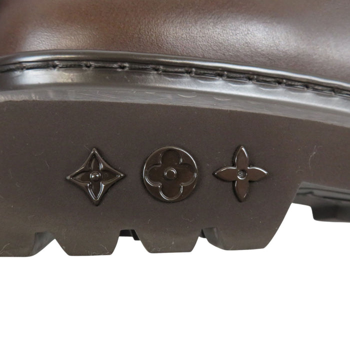 LOUIS VUITTON 
LV レースアップ レザー 
レンジャーライン モノグラム ダービーシューズ 
モノグラム