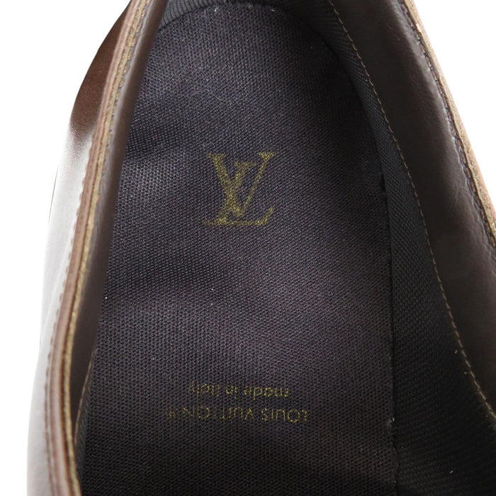 LOUIS VUITTON 
LV レースアップ レザー 
レンジャーライン モノグラム ダービーシューズ 
モノグラム