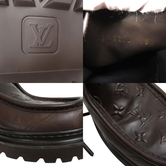 LOUIS VUITTON 
LV レースアップ レザー 
レンジャーライン モノグラム ダービーシューズ 
モノグラム