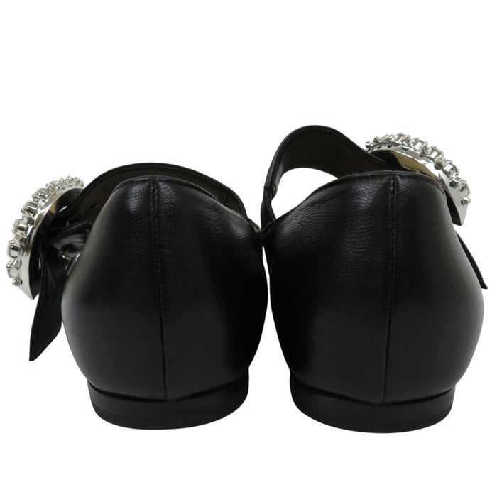 JIMMY CHOO 
メリージェーン ビジュー 
メルヴァ バレリーナ フラット パンプス