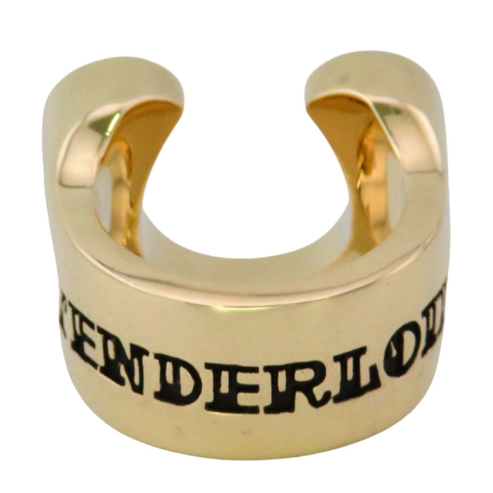 FILET MIGNON 
T-H.S BAGUE en or jaune 
8K FER À CHEVAL BAGUE DIAMANT TAILLE ÉPAISSE