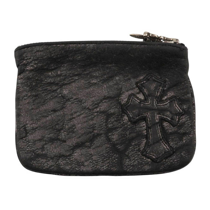 CHROME HEARTS 
ZPR CHNG PORTE-MONNAIE チェンジパース 
Patch croix Zip poignard Porte-monnaie