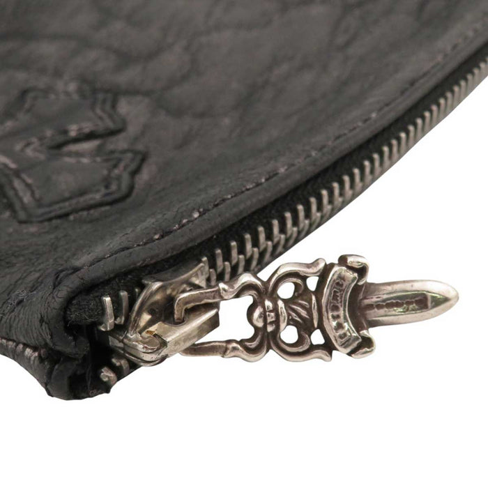 CHROME HEARTS 
ZPR CHNG PORTE-MONNAIE チェンジパース 
Patch croix Zip poignard Porte-monnaie
