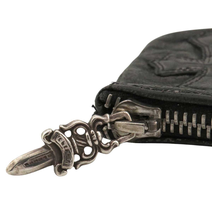 CHROME HEARTS 
ZPR CHNG PORTE-MONNAIE チェンジパース 
Patch croix Zip poignard Porte-monnaie