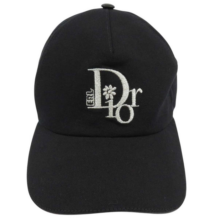 Dior 
コットン 
ロゴ エンブロイダリー キャップ 
ディオールオム