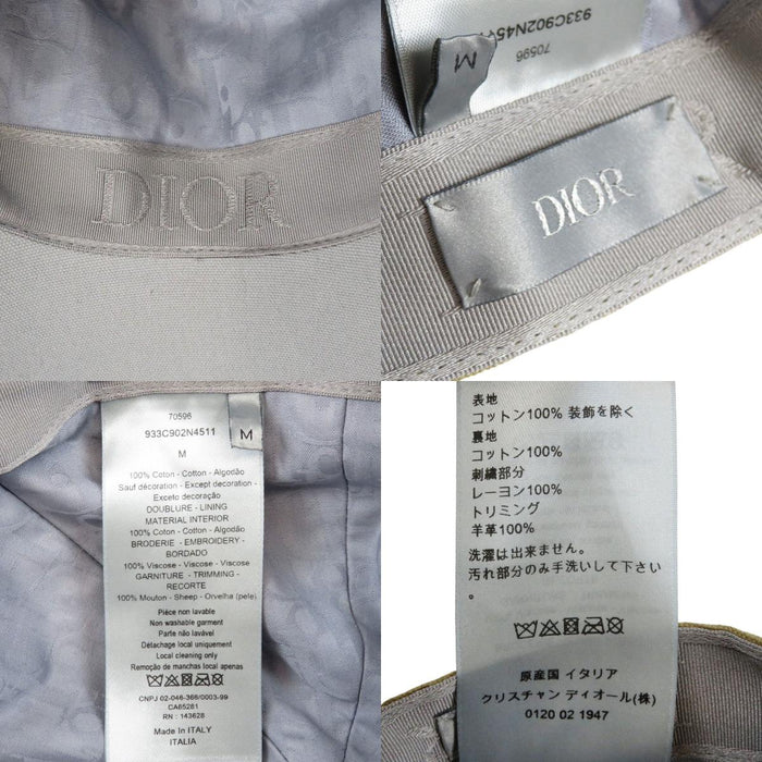 Dior 
刺繍 コットン 
カクタスジャック トラヴィススコット ロゴ キャップ