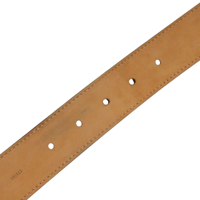 LOUIS VUITTON
LV Logo Leather
Damier Sangle Riveted Belt