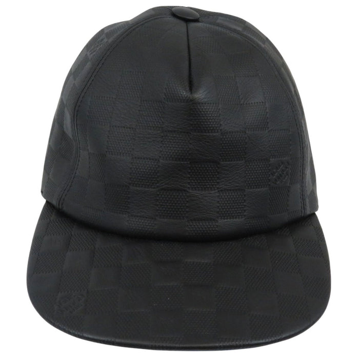 LOUIS VUITTON 
レザー 
ダミエアンフィニ キャスケット