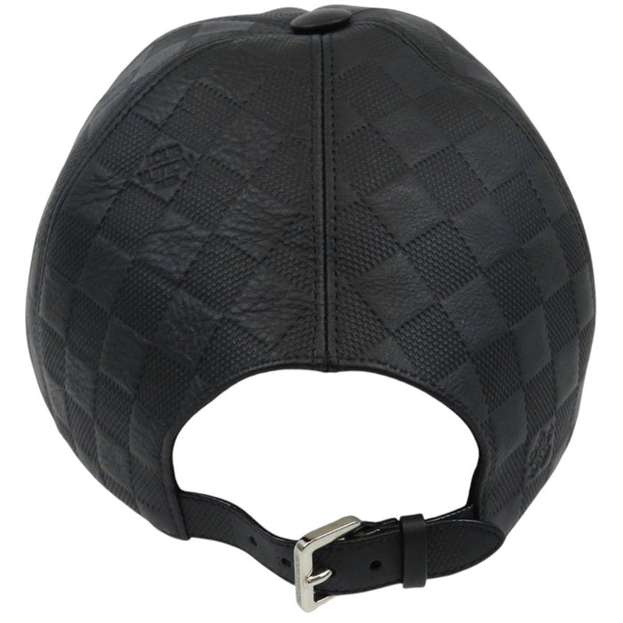 LOUIS VUITTON 
レザー 
ダミエアンフィニ キャスケット