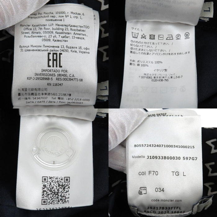 MONCLER 
2024年 ワッペン 総柄 
BUCKET バケットハット